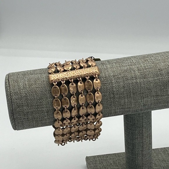 Premier Designs Jewlery Gold Status Classic Bracelet Shimmer Accessory New - Picture 7 of 8